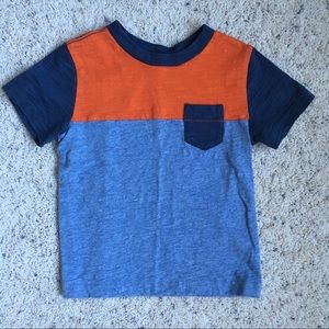 Hanna Andersson Colorblock Tee, Size 90cm / 3T